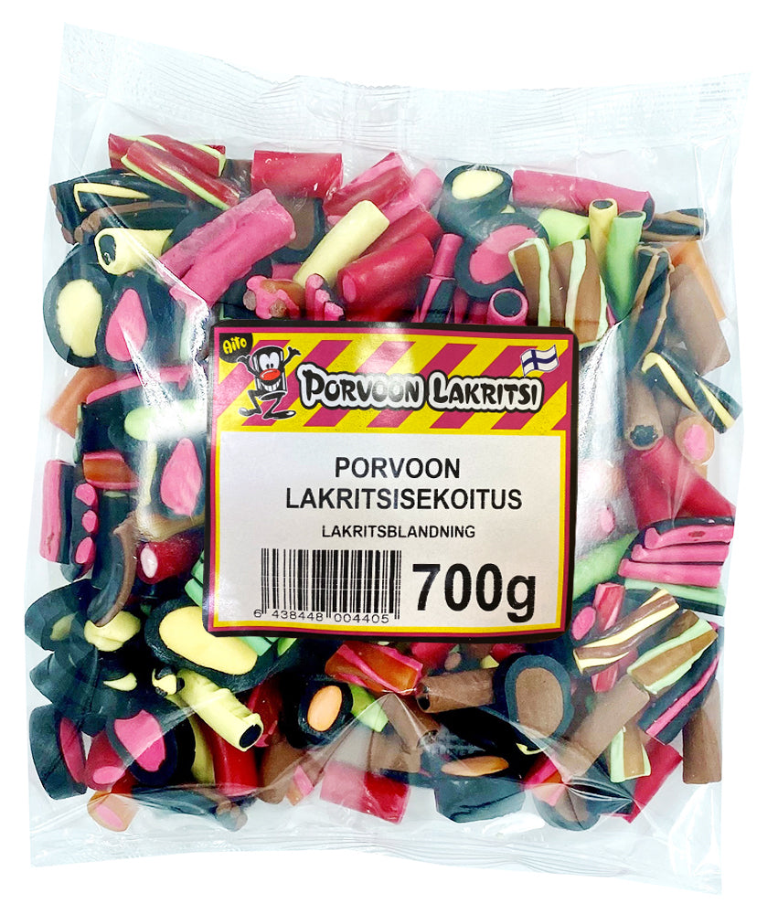 Porvoon Licorice assortment 700g