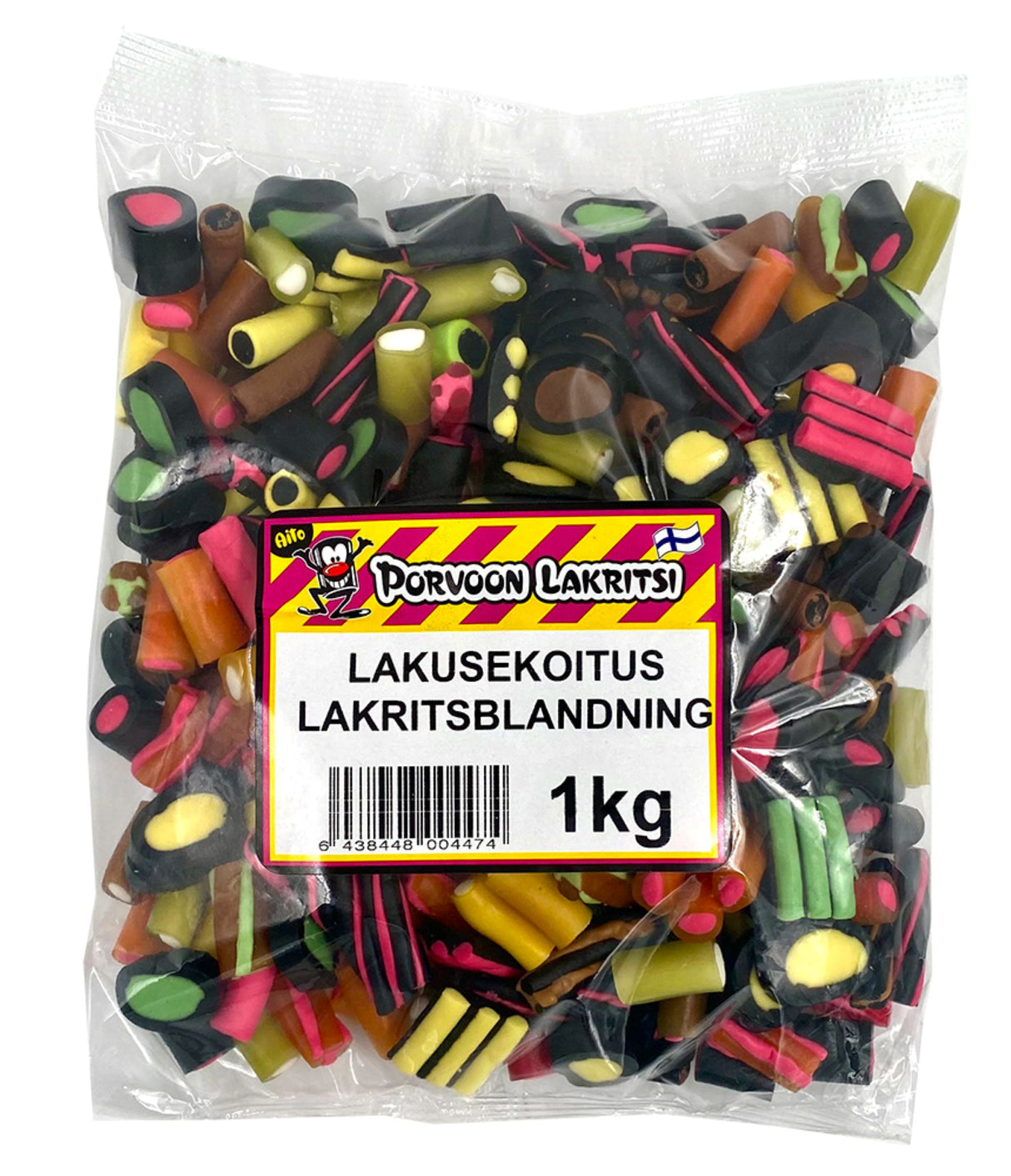 Porvoon Lakritsi lakritsisekoitus 1 kg