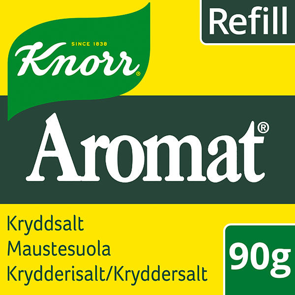 Knorr Aromat Täyttöpussi Maustesuola 90 g