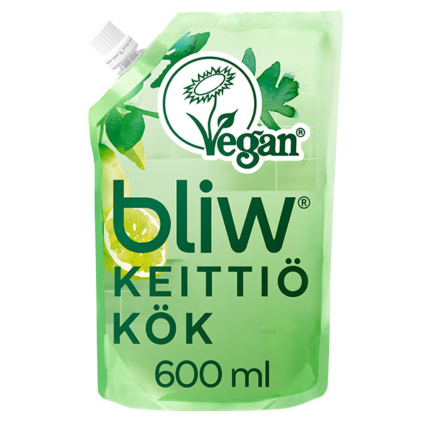 Bliw Keittiö Villitimjami & Lime täyttöpussi nestesaippua 600ml