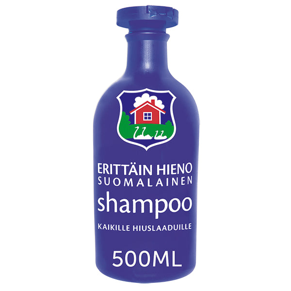 Erittäin hieno Suomalainen - Shampoo 500ml SÄÄSTÖPULLO