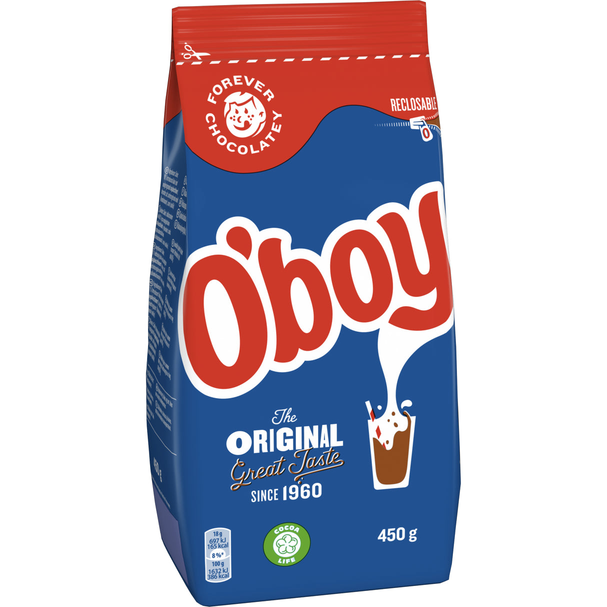 Oboy Original Kakao dryckspulver 450g