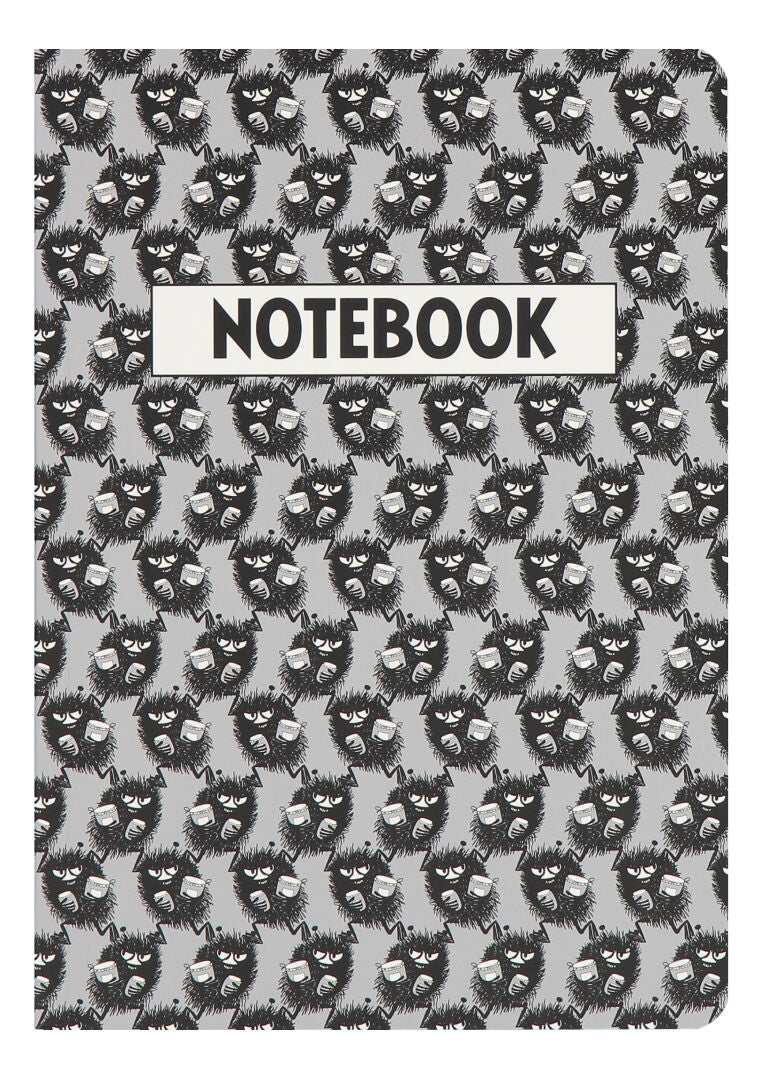 Moomin Pop Art Notizbuch A5 grau