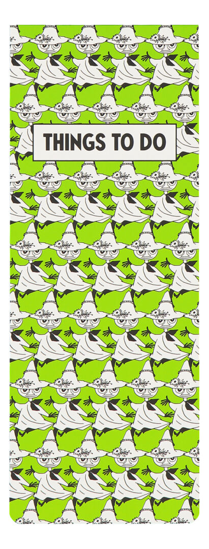 Moomin Pop Art To-do notebook green