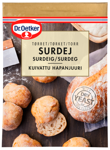 Dr. Oetker Kuivattu hapanjuuri ja hiiva 30g