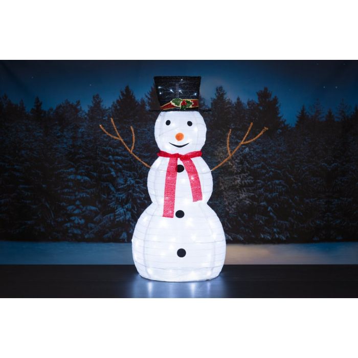 Finnlumor Snowman 80LED 90 cm
