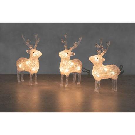 Finnlumor Light decoration Reindeer 3 pcs