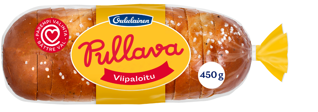 Oululainen Pullava Viipaloitu pitko 450g