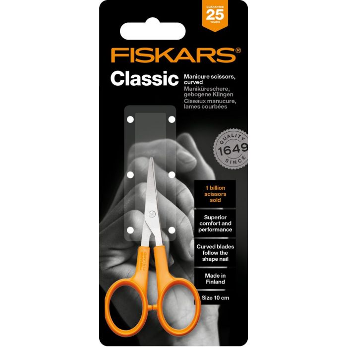 Fiskars Classic gebogene Klingen Nagelschneider 10 cm