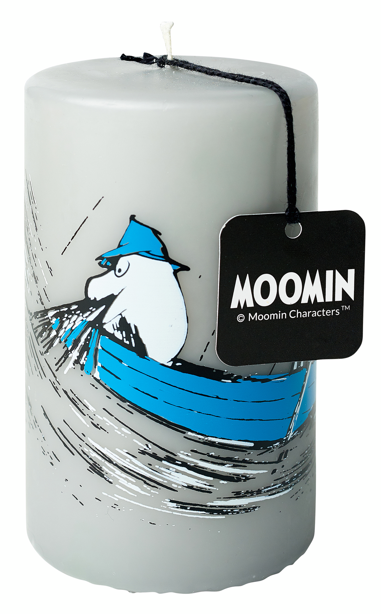 Moomin pöytäkynttilä Kalassa 1kpl/7x12cm