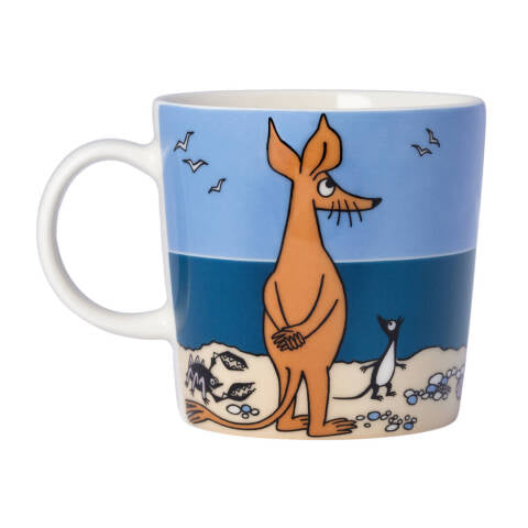 Arabia Moomin Mug 0.3 l Snufkin on the beach