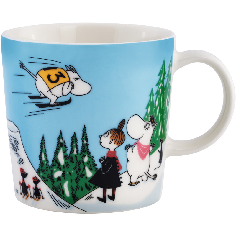 Moomin Arabia Mug 0.3L Hill Jumping