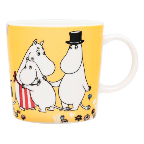 Moomin 80 mug 0.3L With family