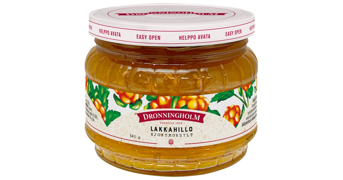 Dronningholm Cloudberry jam 340g