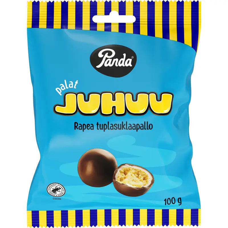 Panda Palat Juhuu crunchy double chocolate bite 100g