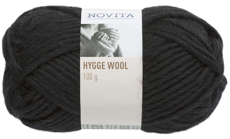 Novita Hygge Wool yarn 100g soot