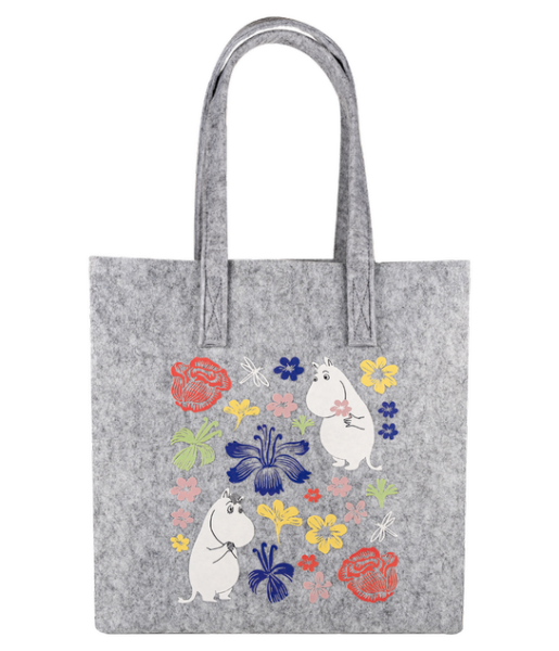 Muurla Muumi Kukat Tote Bag 40cm x 40cm