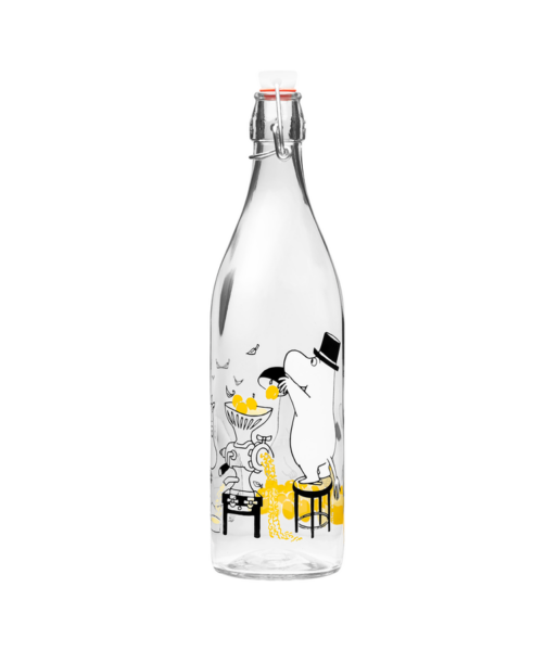 Muurla Moomin glass bottle 1L Fruits