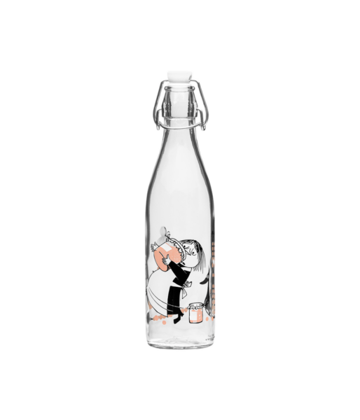 Muurla Moomin glass bottle 0.5L Marmalade