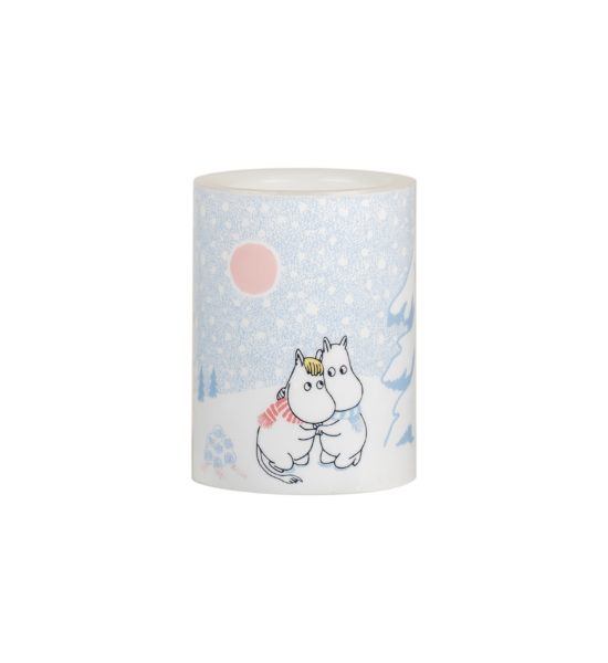 Muurla Moomin Let it Snow LED Candle 10cm