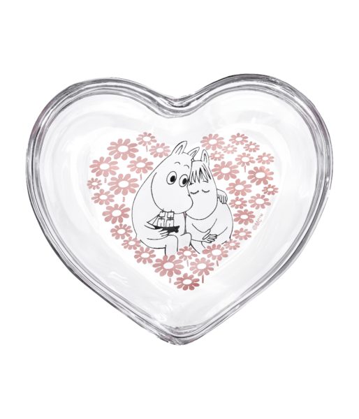 Muurla Moomin Glass Box Together 11.5cm