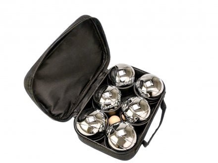 Petanque in a nylon bag outdoor game