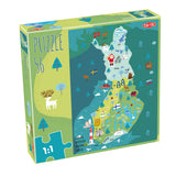 Tactic Puzzle Lovers Finland map puzzle 56 piece puzzle