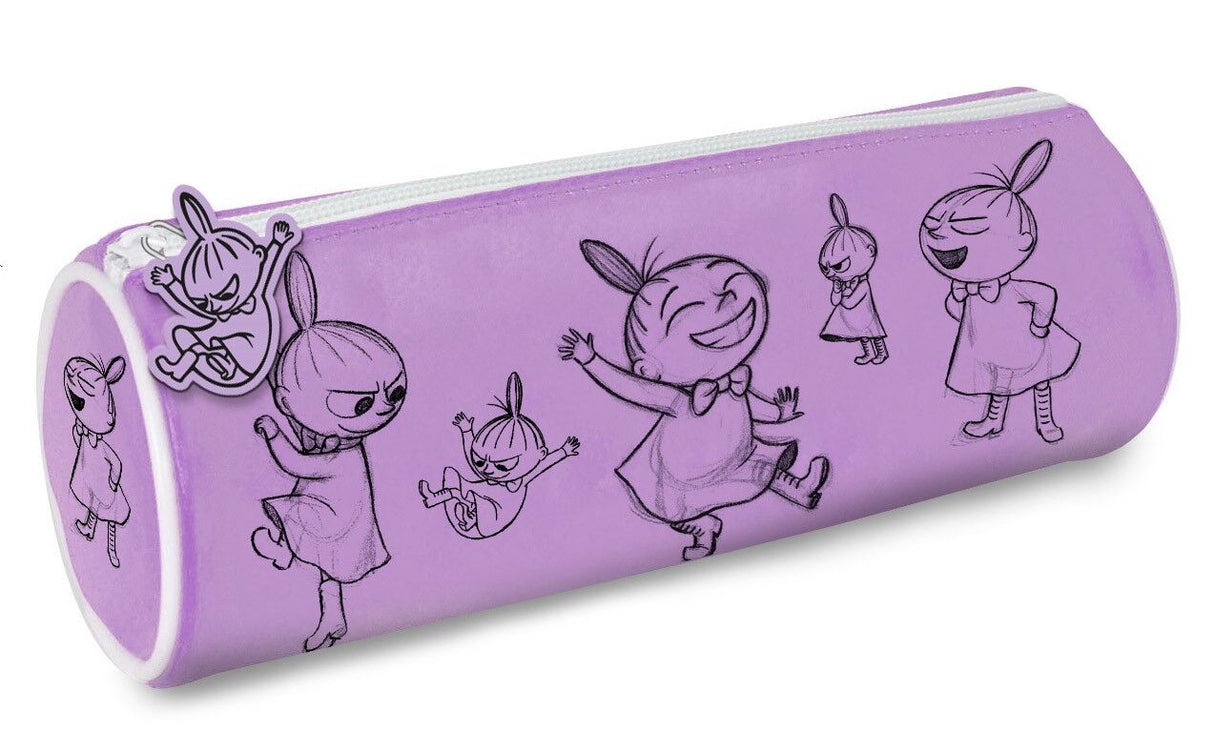 Moomin pencil case purple Little My