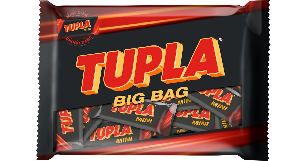 Tupla Big Bag Minischokoladenriegel 352g