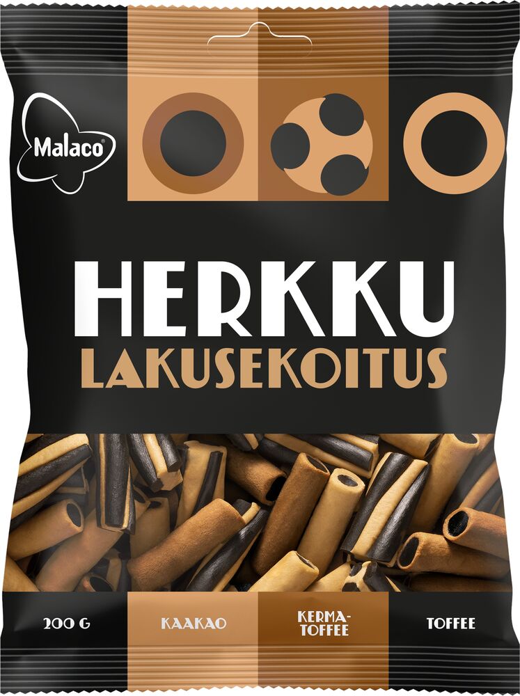 Malaco Herkkulakusekoitus godisblandning 200g