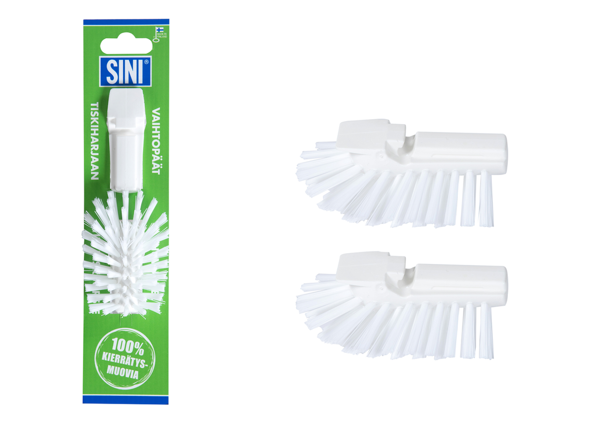 Sini Replacement heads for dish brush, 2 pcs