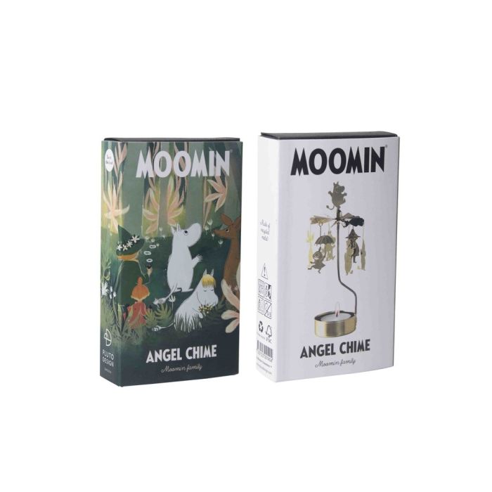 Moomin Characters Angel Chime Moomin Family Gold