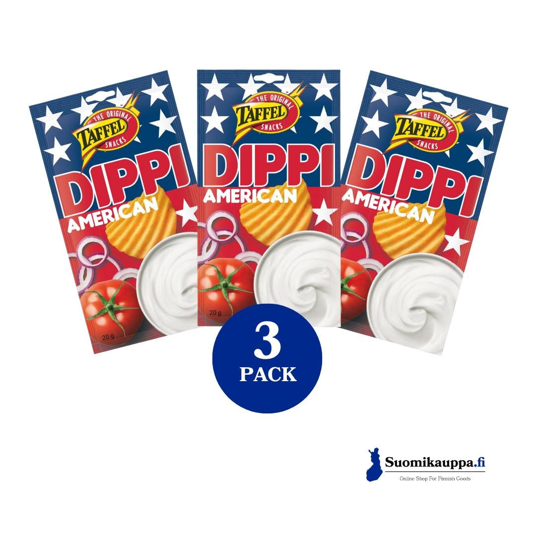 Taffel american dippimauste 20g 3-PACK