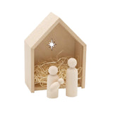 Aarikka Seimi (Manger) ornament, small