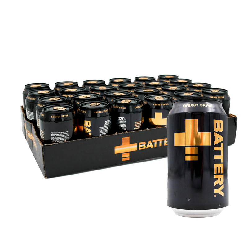 Battery energy drink 330ml x 24-pack