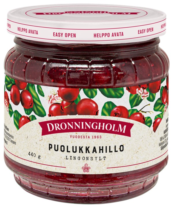 Dronningholm Lingonberry jam 440g