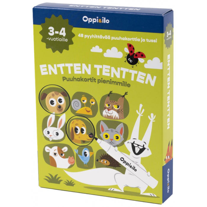 Oppi&ilo - Entten tentten -aktivitetskort 3-4 år