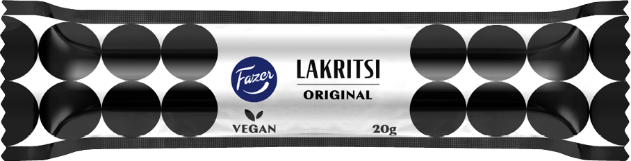 Fazer Lakritsi Original lakritsstång 20g x 30