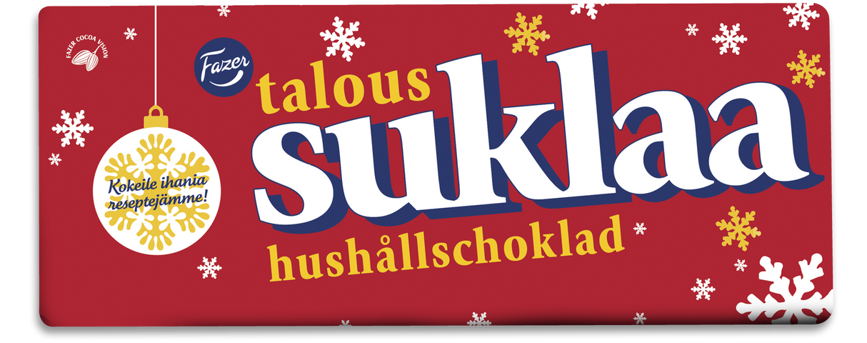 Fazer Taloussuklaa chocolate tablet 200g