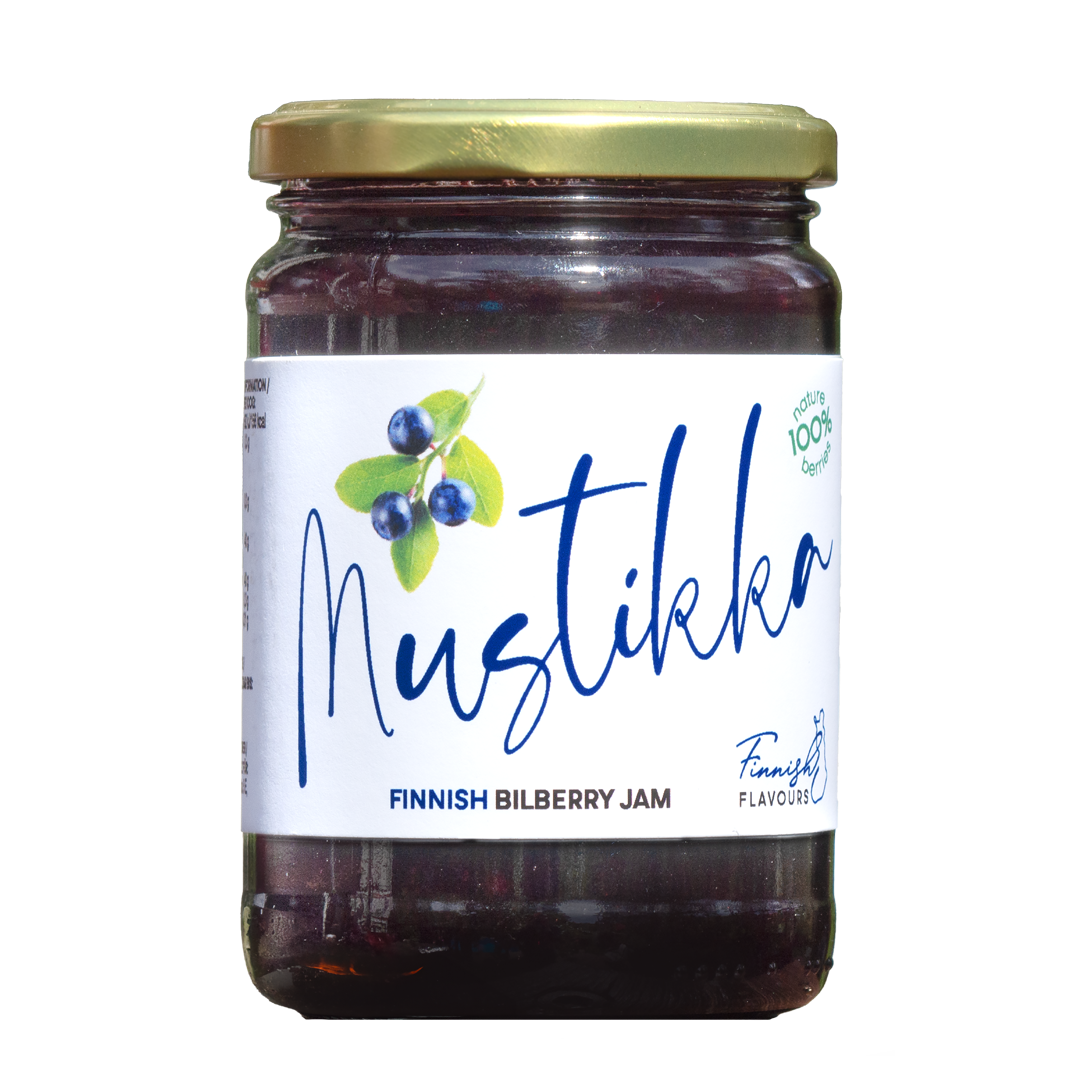 Finnish Flavours bilberry jam 400g