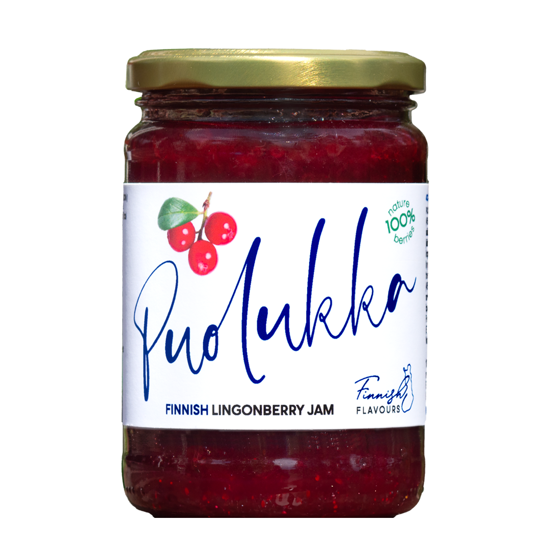 Finnish Flavours Suomalainen puolukkahillo 400g