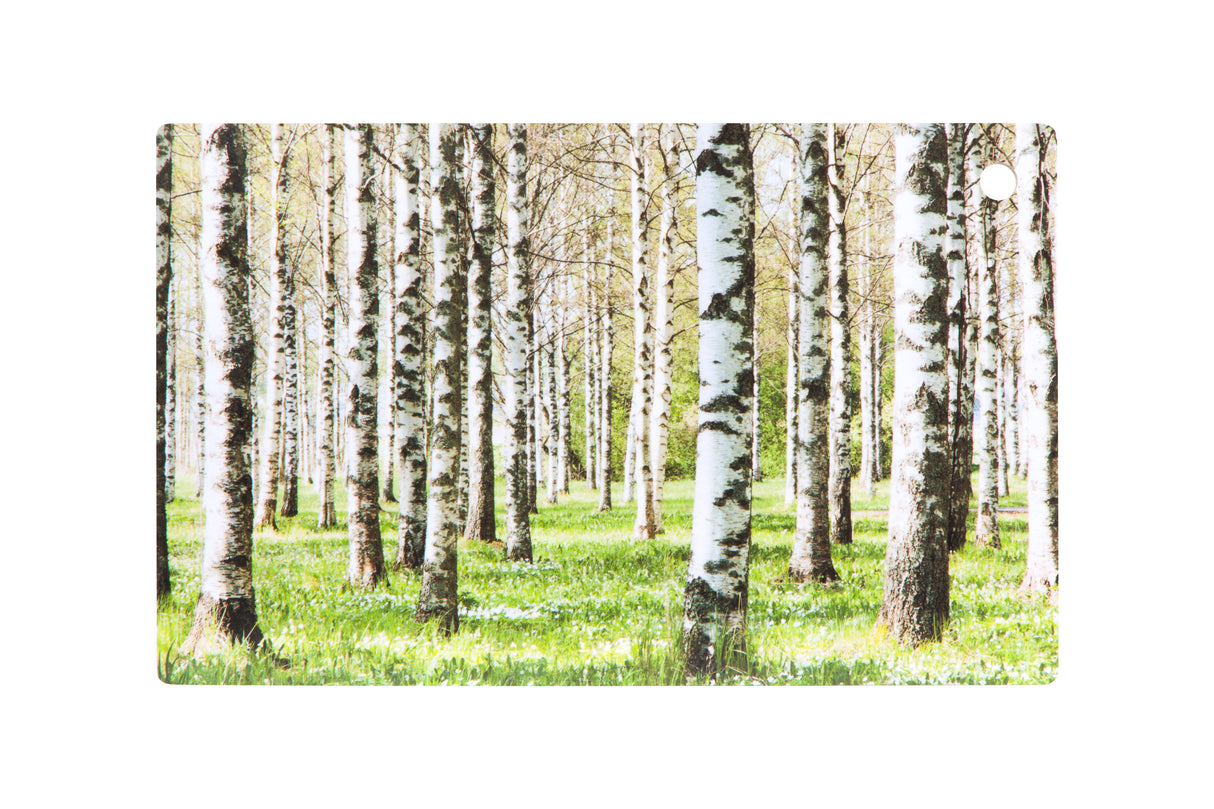 Finnish Flavours birch forest green, cutting board