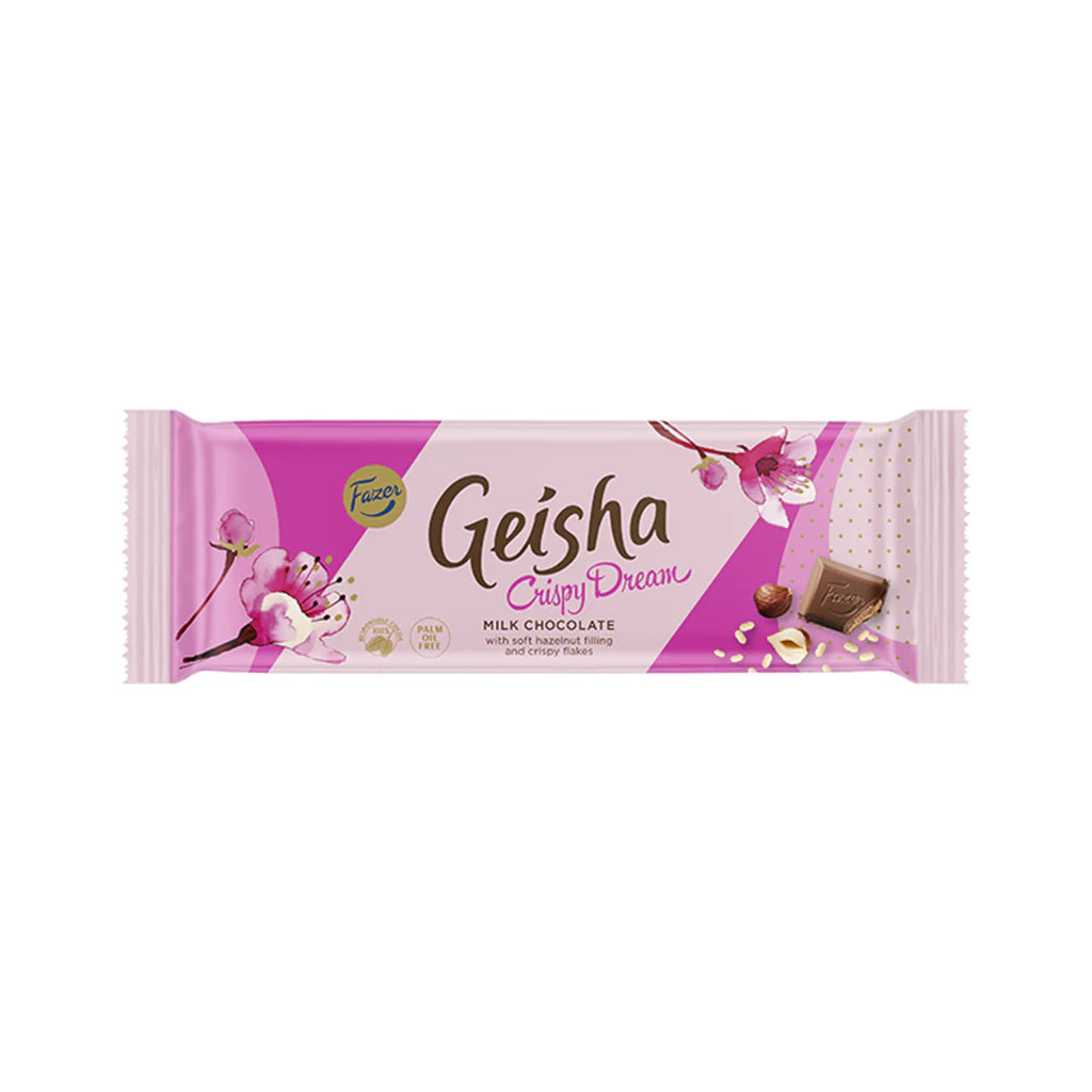 Fazer Geisha crispy dream 100g chokladkaka