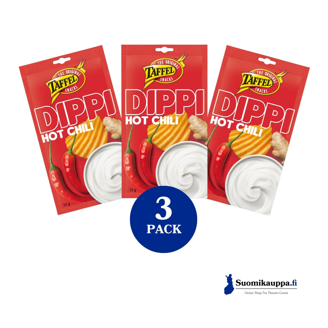 Taffel Tulinen Chili Dippimauste 13g 3-PACK