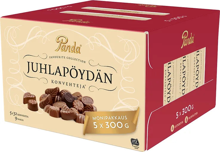 Panda Juhlapöydän suklaakonvehti 300g