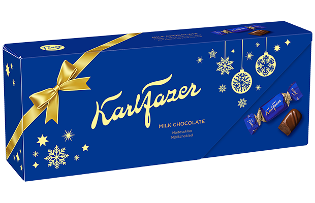 Karl Fazer milk chocolate wrapped pralines 250g