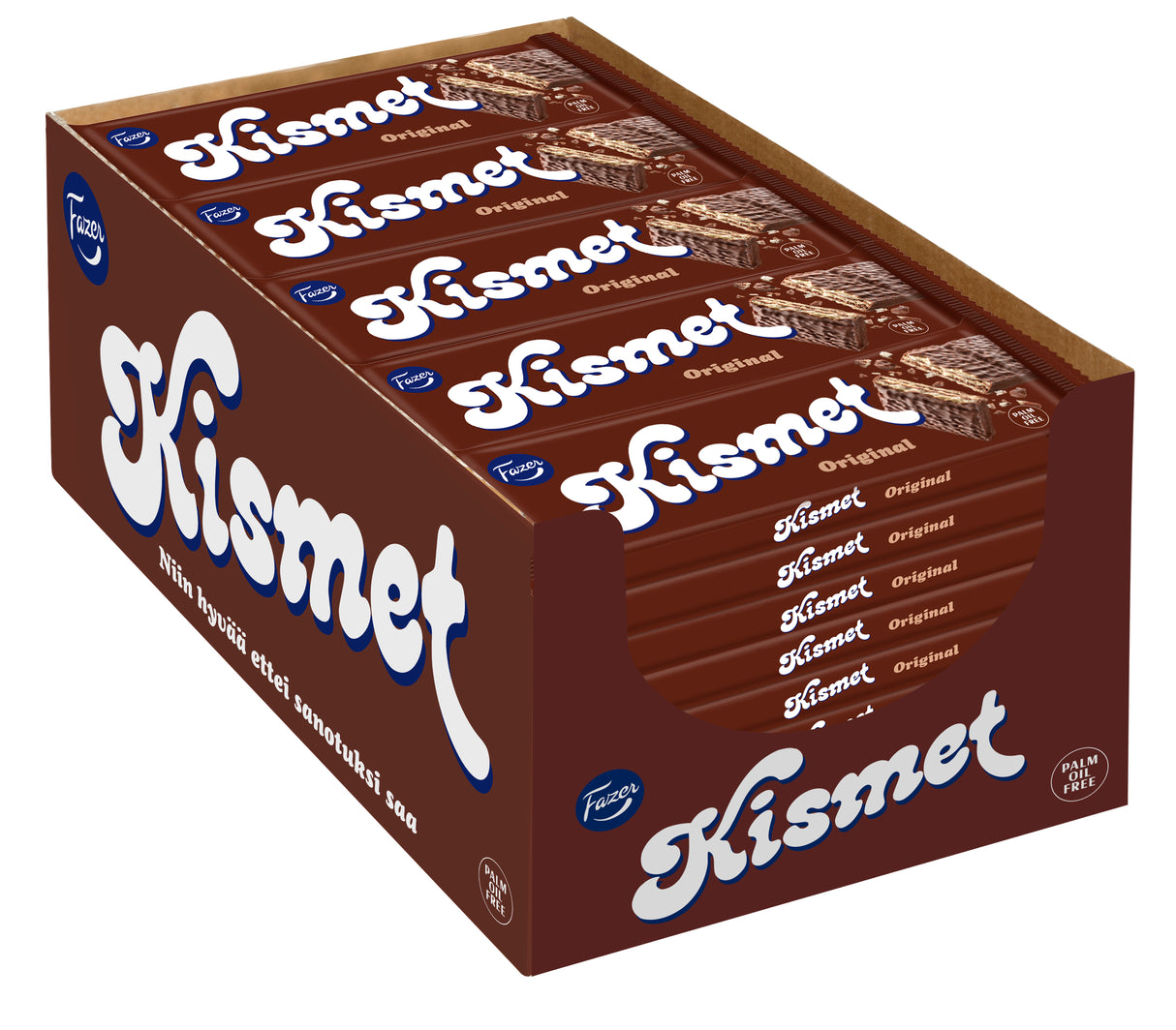 45 x Fazer Kismet suklaapatukka 55g LAATIKKO