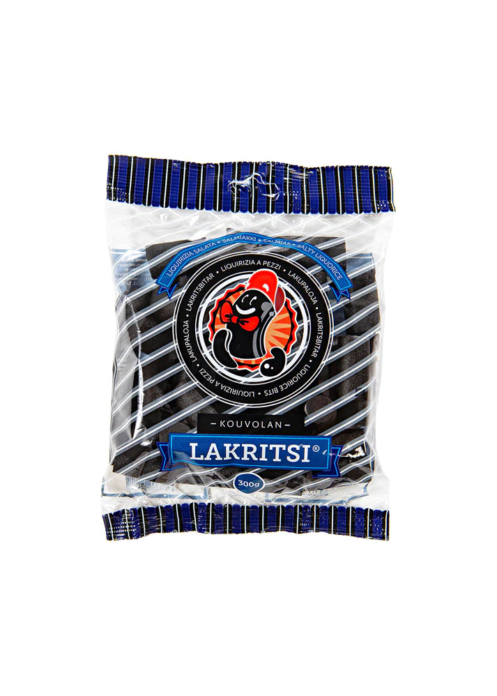 Kouvolan Lakritsi Salty liquorice 300g