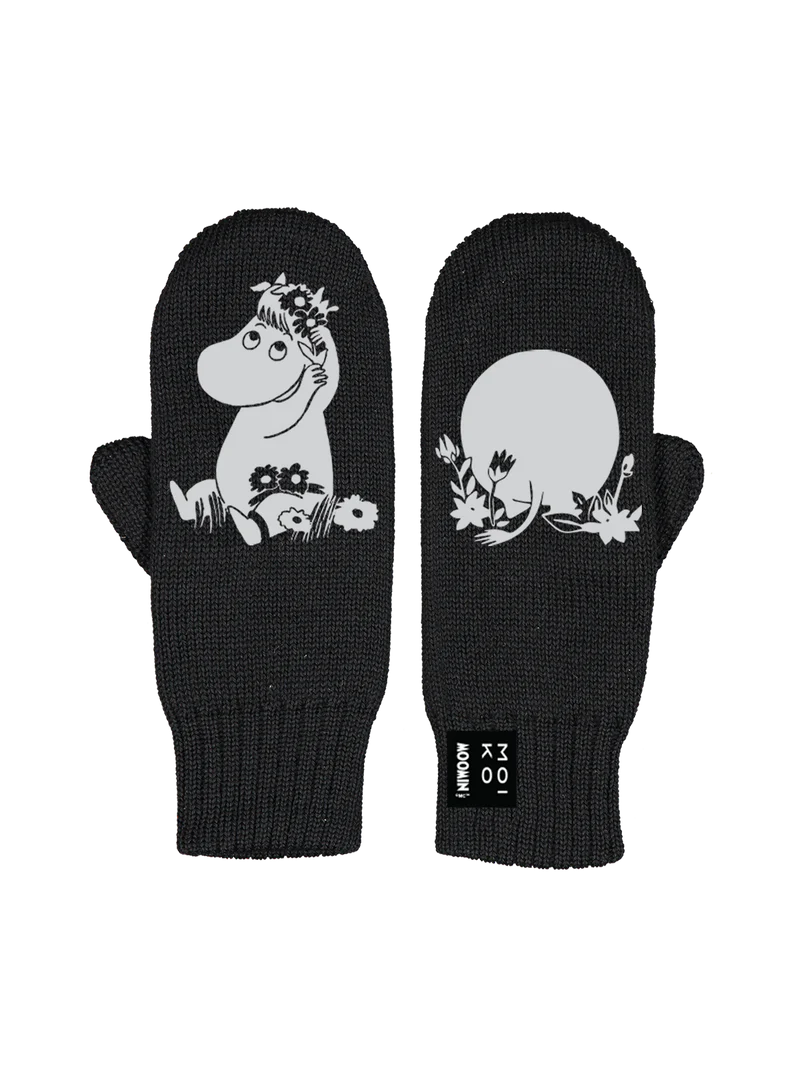 Moiko Moomin reflective "Kukitus" mittens