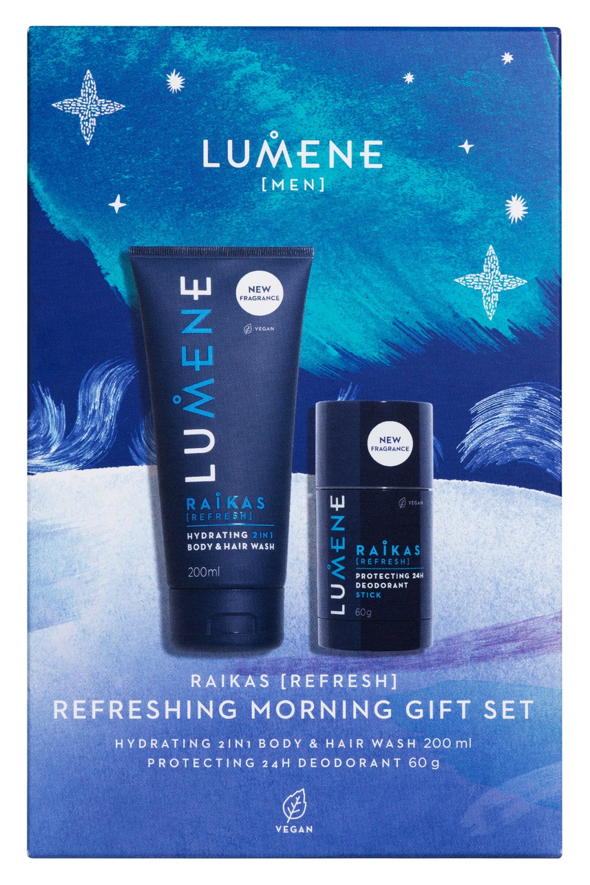 Lumene MEN RAIKAS Refreshing gift box